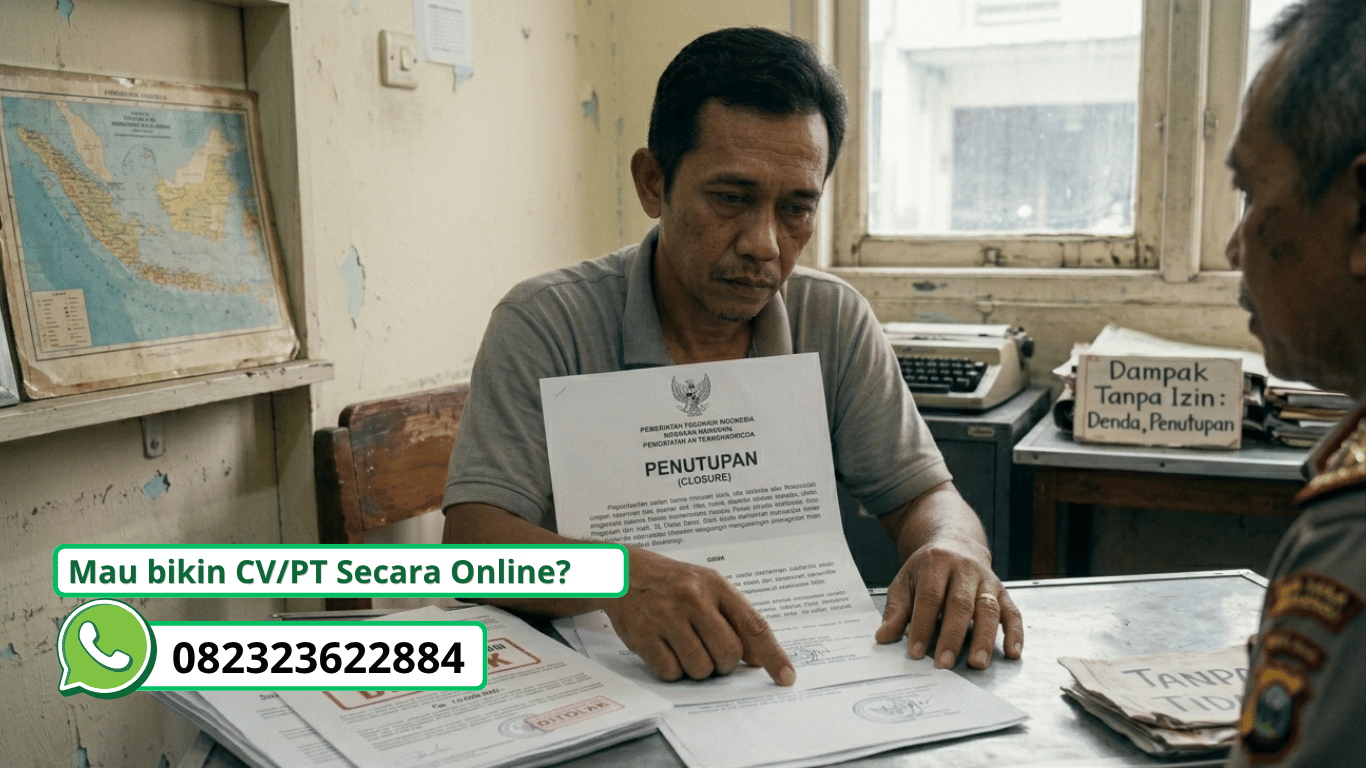 Dampak Usaha Tanpa Izin Usaha Resmi